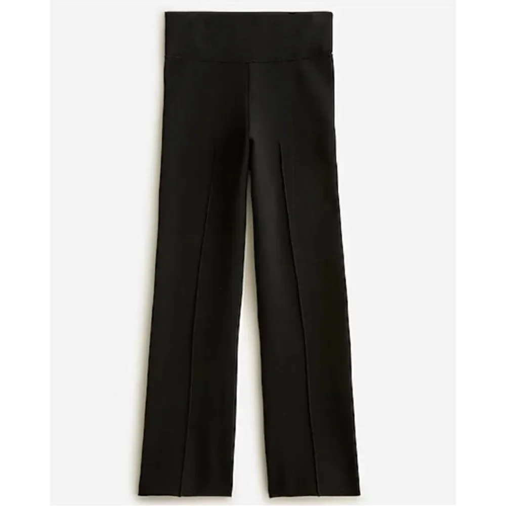 NWT J CREW Delaney kickout sweater pant in black